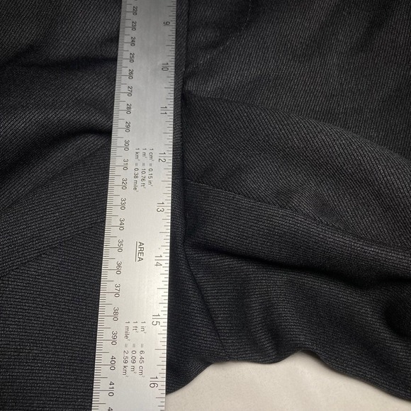 Canali Pants Mens XL 38x31 100% Wool Formal Business Charcoal Gray Pleated Front - Picture 6 of 9